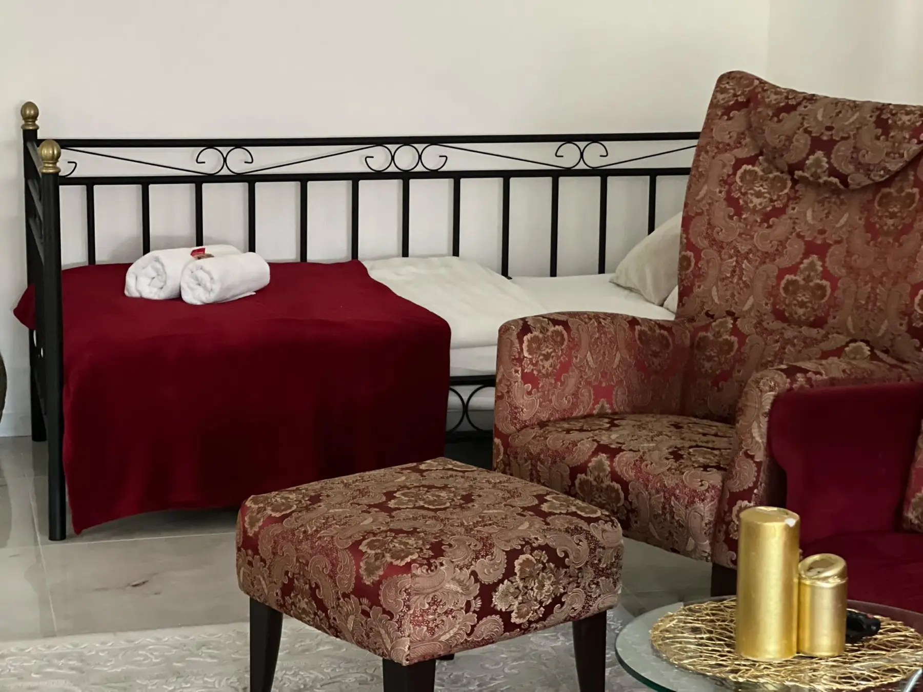 Schlafzimmer der RelaxDays-Apartments