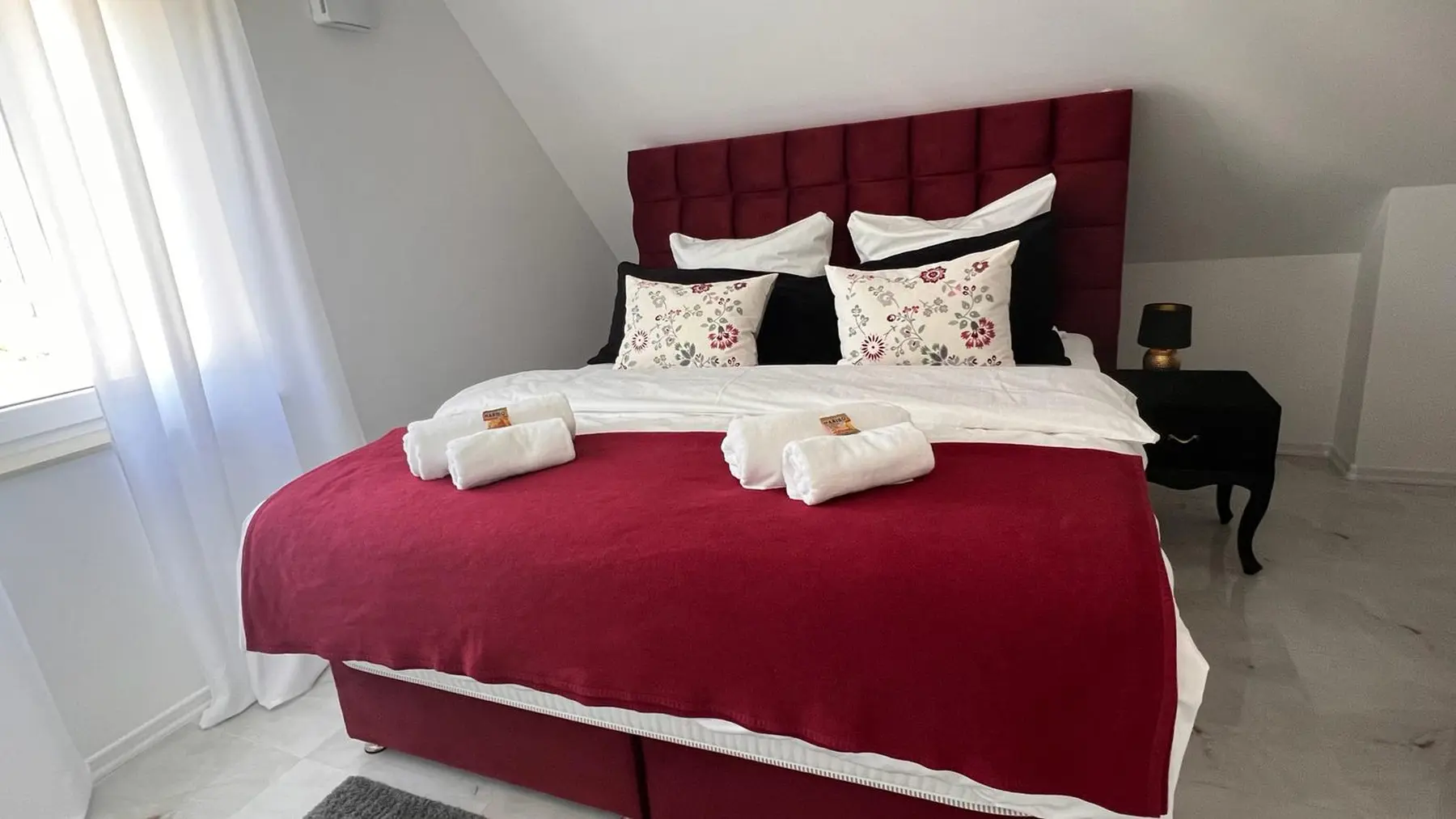 Schlafzimmer der RelaxDays-Apartments